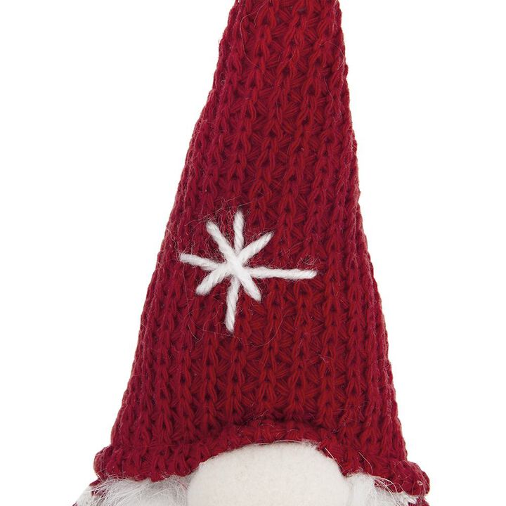 Whimsical Christmas Gnome Table Decorations, 2-Piece Set for Mantel or Sideboard, Multicolor
