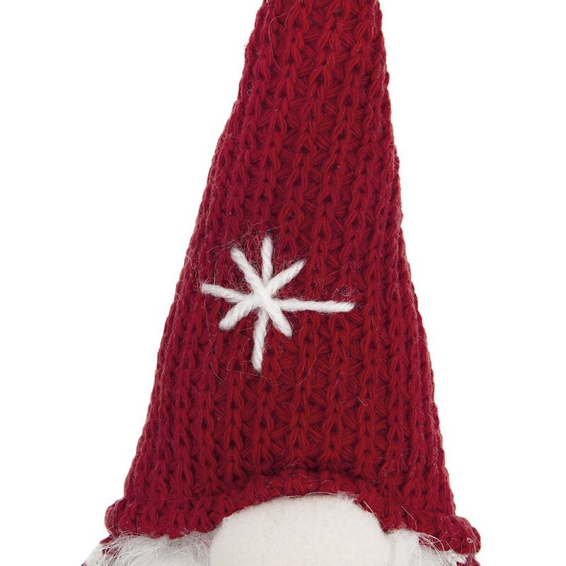 Whimsical Christmas Gnome Table Decorations, 2-Piece Set for Mantel or Sideboard, Multicolor