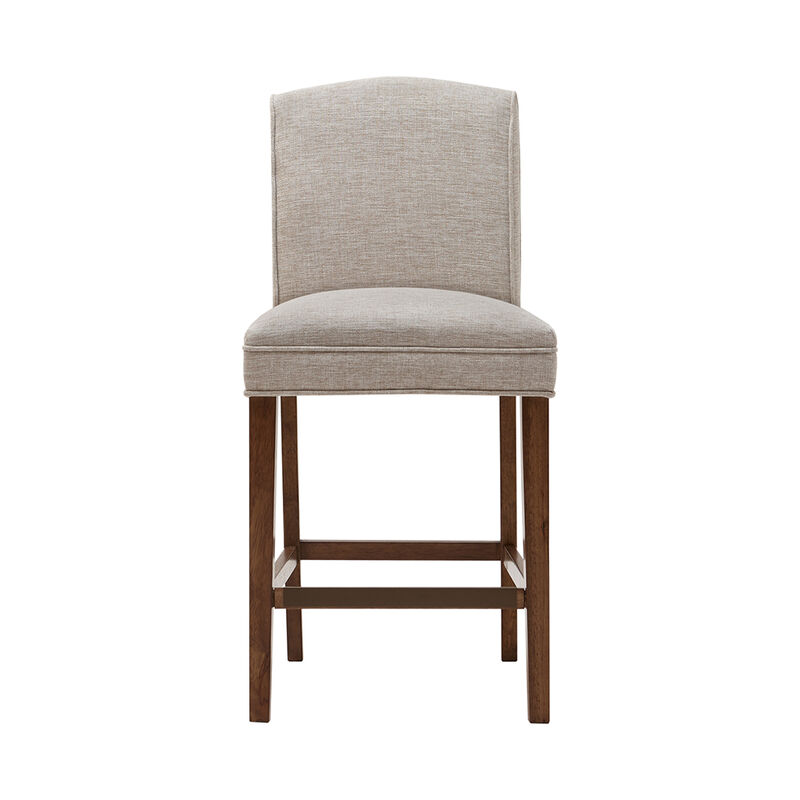 Gracie Mills Reuben Sophisticated Camel Back Counter Stool