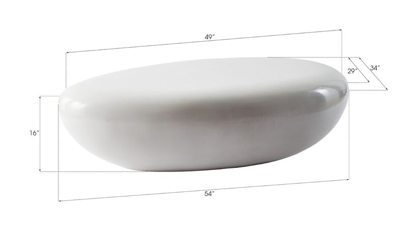 River Stone Large Coffee Table