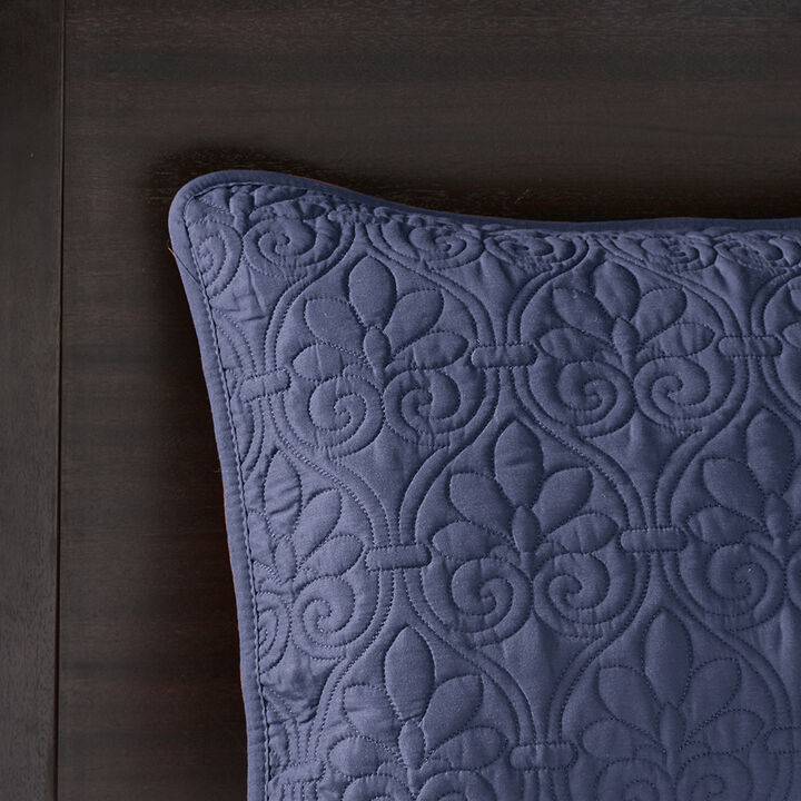 Gracie Mills Sandy Reversible Bedspread Set with Classic Stitch Pattern