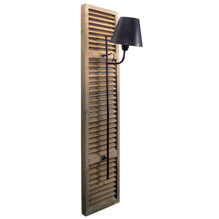 Shutter Lamp – Vintage-Inspired Lighting for Home Decor and Accent Lighting