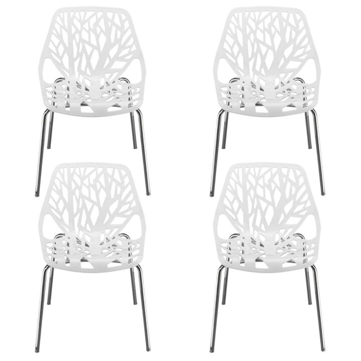4pcs Bird's Nest Style Lounge Chair Set Cozy and Stylish Seating for Outdoor or Indoor Relaxation