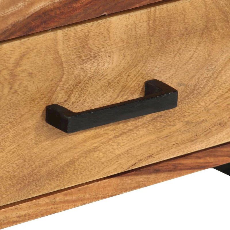 vidaXL TV Cabinet Solid Sheesham Wood