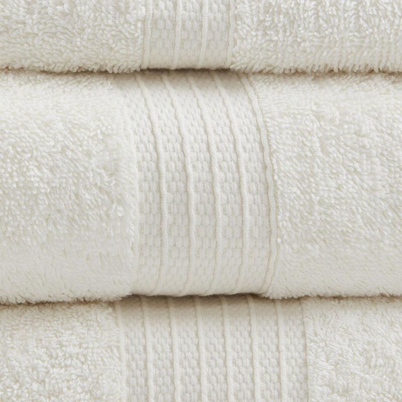 Belen Kox Ivory Organic Cotton 6 Piece Towel Set, Belen Kox