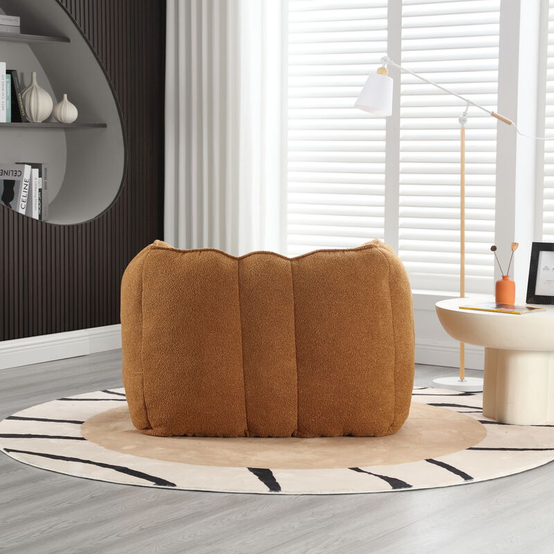 Merax Bean Bag Accent Sofa Chair with Footstool