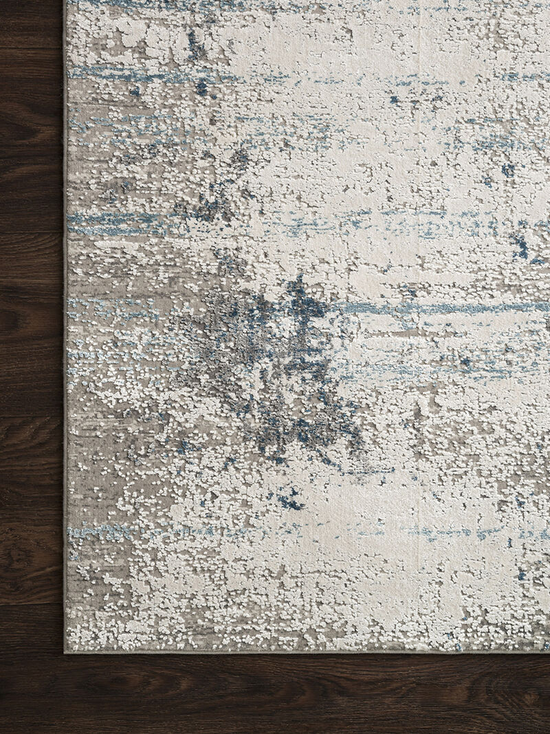 Sienne SIE02 Ivory/Ocean 3'7" x 5'7" Rug