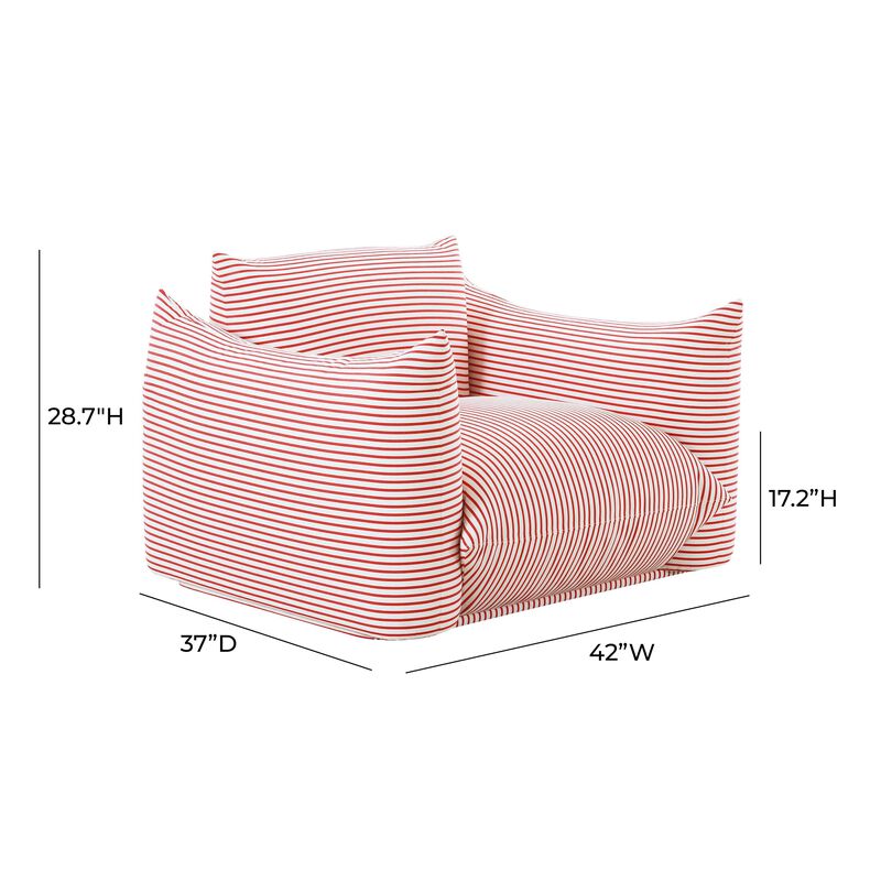 Saint Tropez Pearl Stuffed Armchair