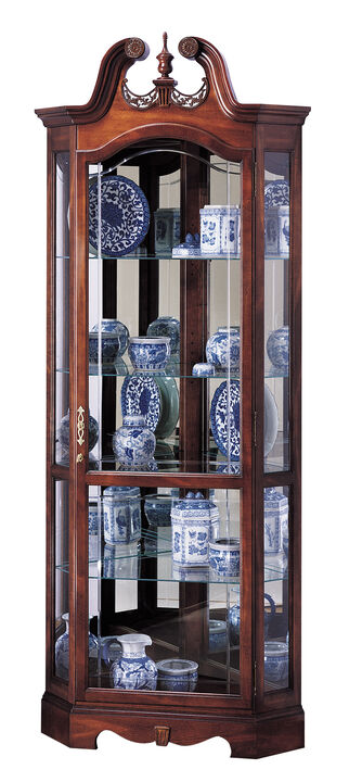 680205 Berkshire Corner Curio Cabinet