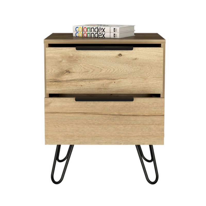 Nightstand Skyoner 2, Bedroom, Light Oak