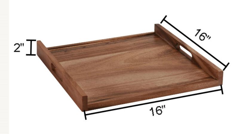 Serving Tray - solid bottom - Square
