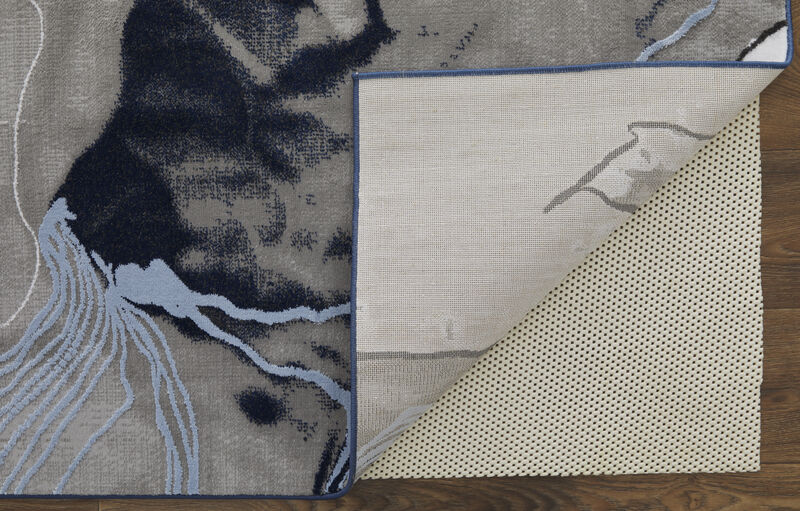 Gaspar 39KTF Blue/Gray/Ivory 10'4" x 13'6" Rug