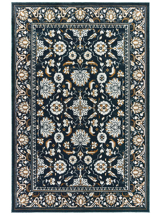 Bowen 5'3" x 7'6" Navy Rug