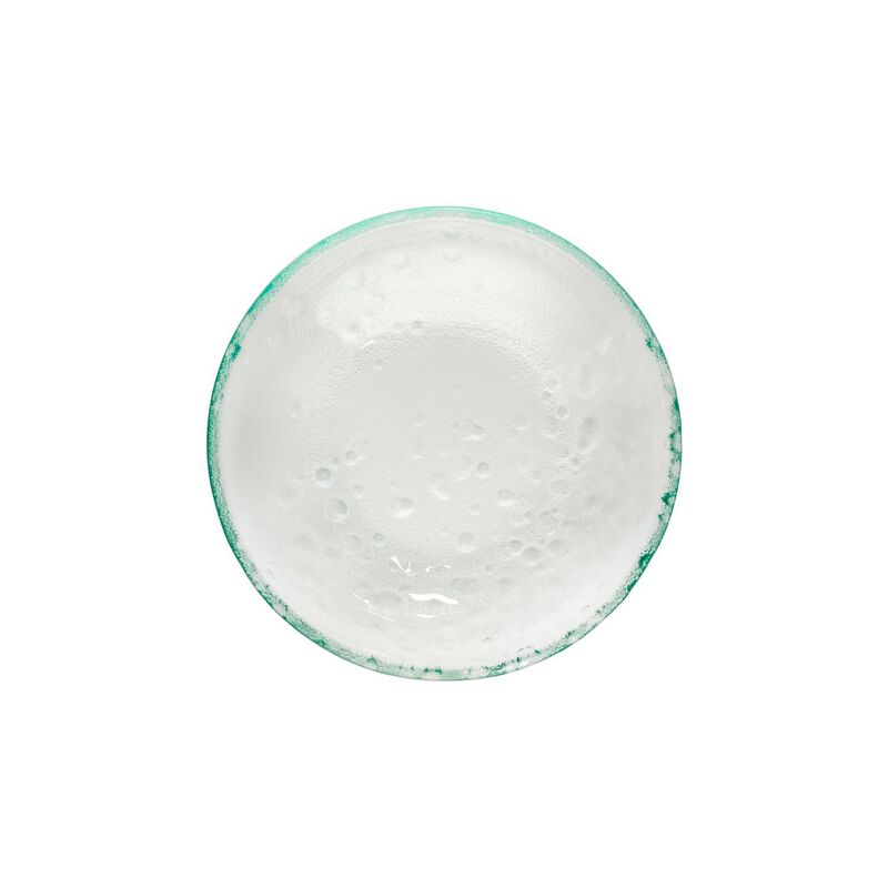 Glass Dinnerware dia.10.25" h:1.5" 40 oz. Round Clear Glass Bowl (Set of 2)