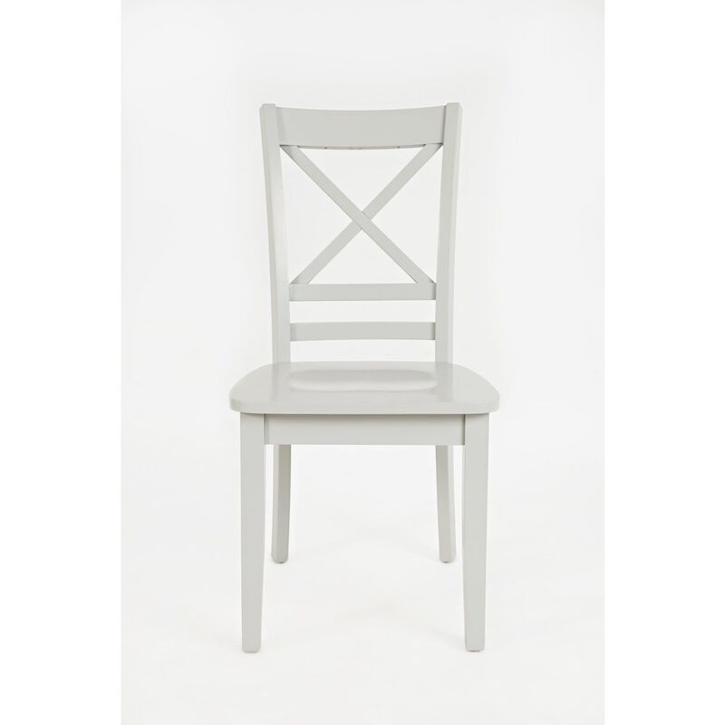 Jofran Simplicity Solid Wood Classic Cross-Back Dining Chair (Set of 2)