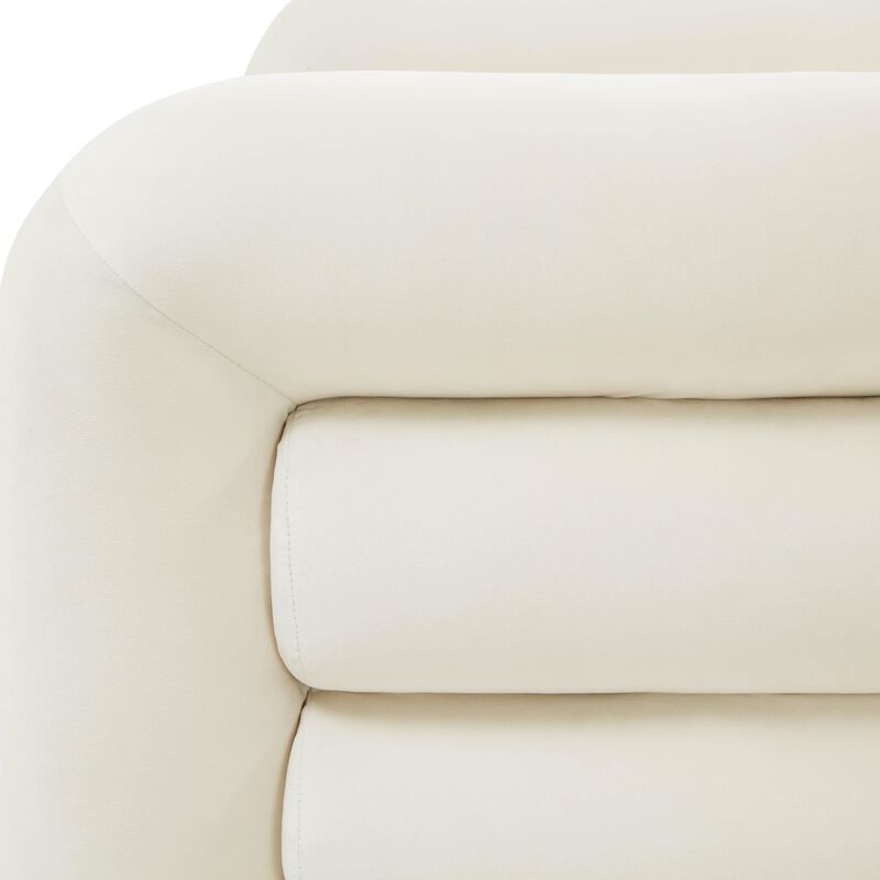 Curves Velvet Lounge Chair