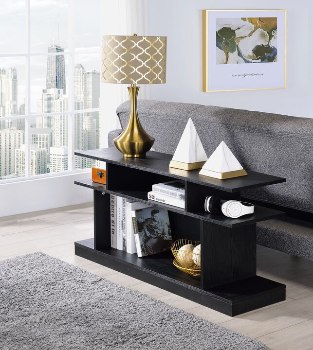 ACME Sollix Accent Table, Black Finish