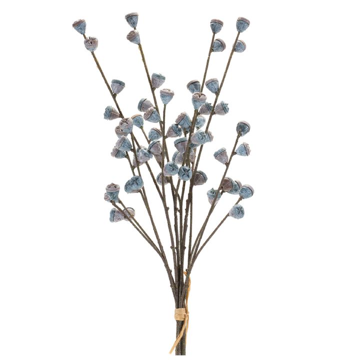 Set of 2 Winter Berry Pod Bundles - Perfect for Holiday Wreaths and Crafts
