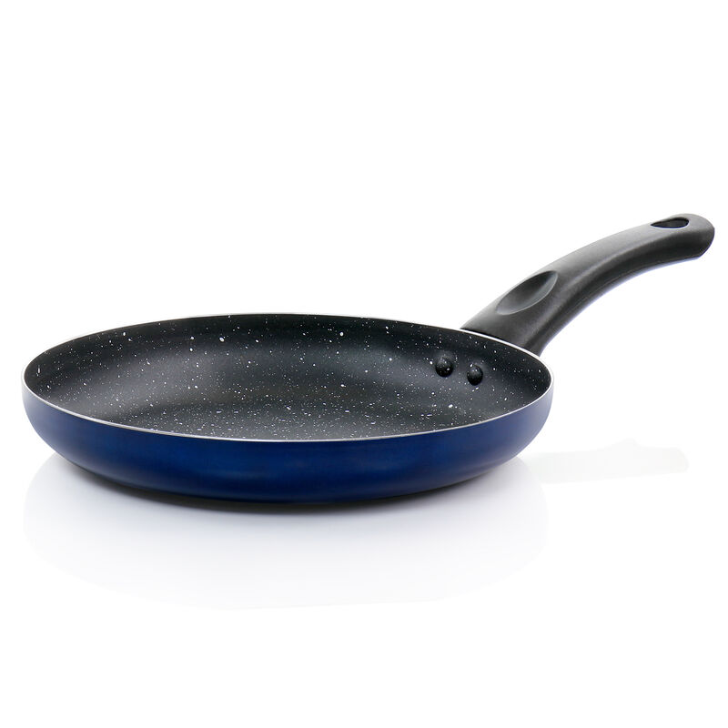 Oster Luneta 8 Inch Aluminum Nonstick Frying Pan in Blue