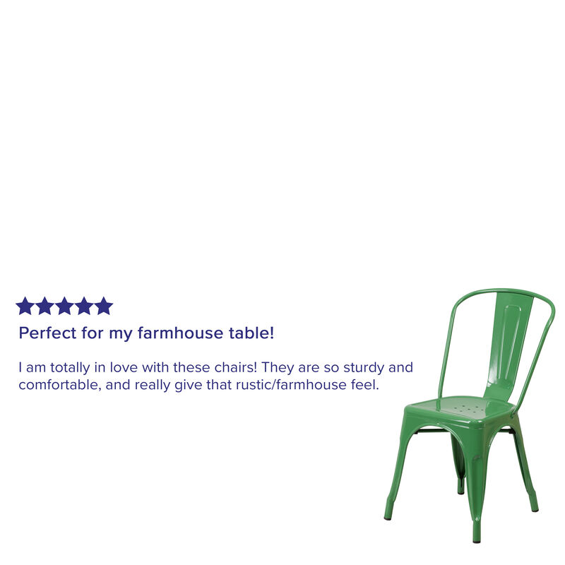 Metal Colorful Restaurant Chairs