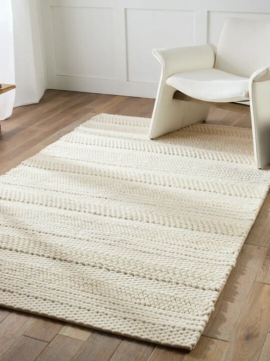 Scandinavia Dula Lagom White 5' x 8' Rug