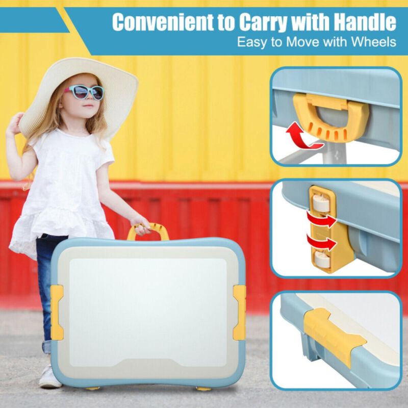 6-in-1 Kids Activity Table Set with Chair