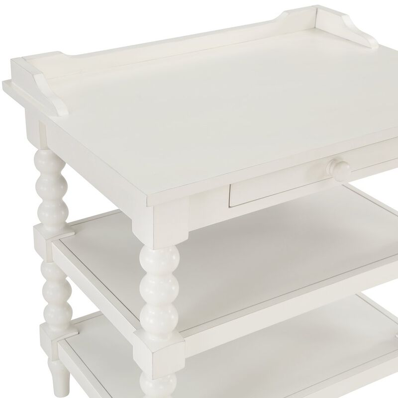 Comfort Pointe Averly Antique White Nightstand