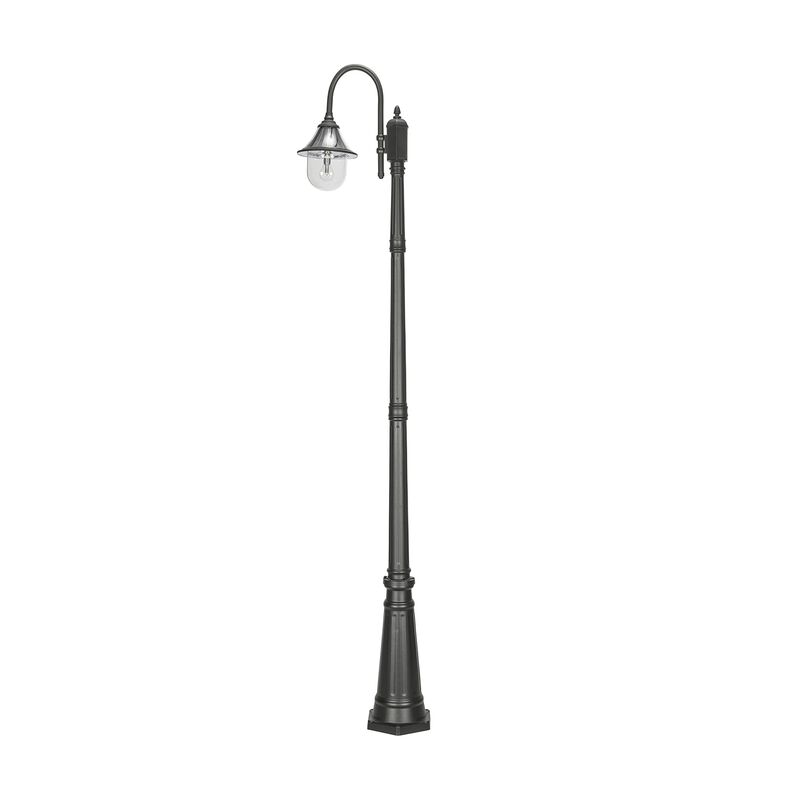 Orion Solar Post Light- Black