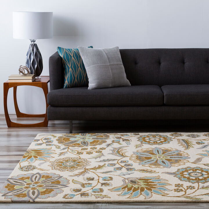 Athena ATH-5063 2' x 3' White Rug