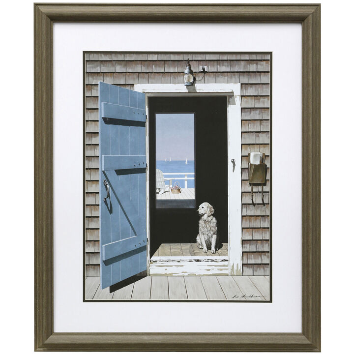 Ocean Breath Framed Print