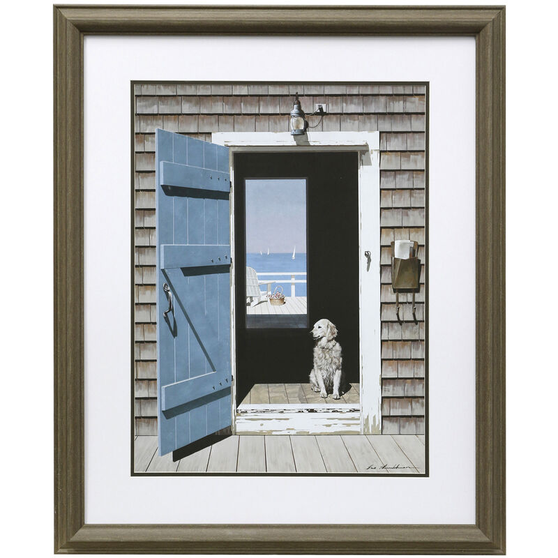 Ocean Breath Framed Print