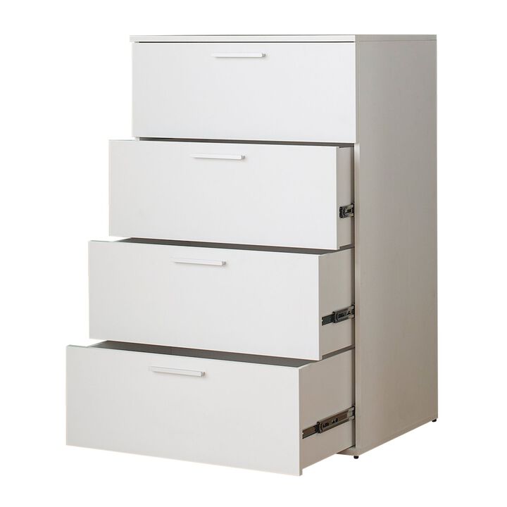 FC Design Klair Living Farmhouse Four-Drawer Jumbo Chest