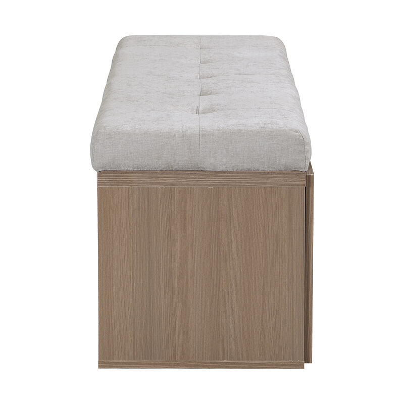 Merax Shoe Storage Bench Entryway Shoe Cabinet