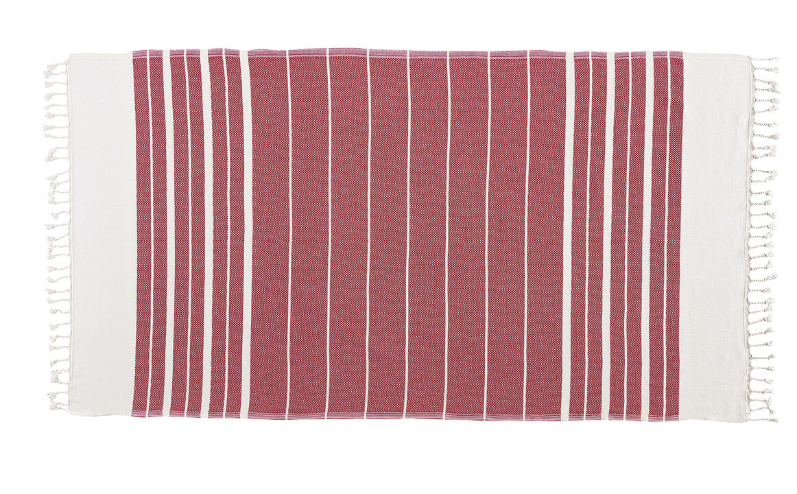 KAFTHAN Textile Bianca?Turkish Cotton Single Bath and Beach Towel
