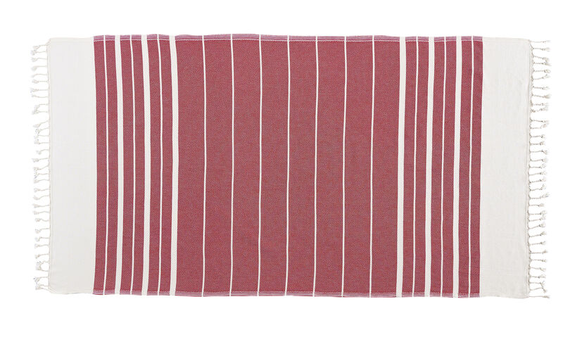 KAFTHAN Textile Bianca?Turkish Cotton Single Bath and Beach Towel