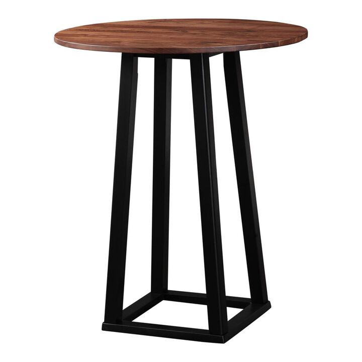 Belen Kox Mesa Noir Walnut Bar Table, Belen Kox