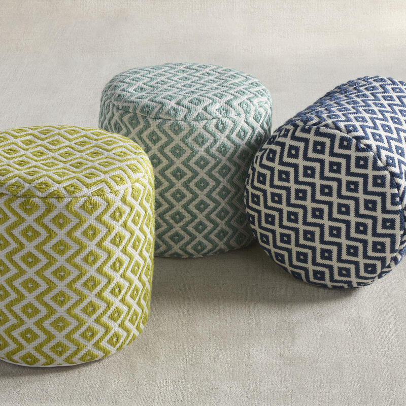LENON POUF CUBE Split Pea