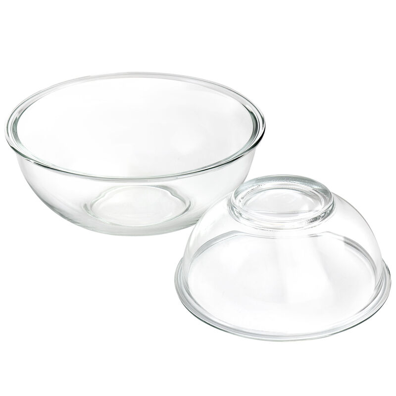 Martha Stewart 4 Piece Glass Nesting Bowl Set