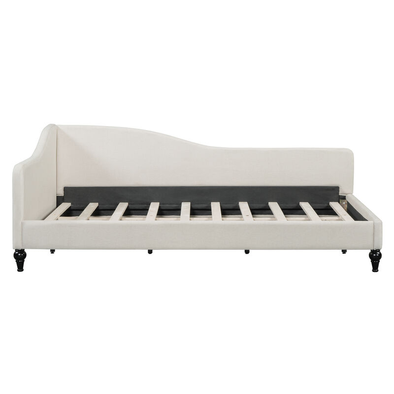 Merax L-Shaped Linen Upholstered Daybed