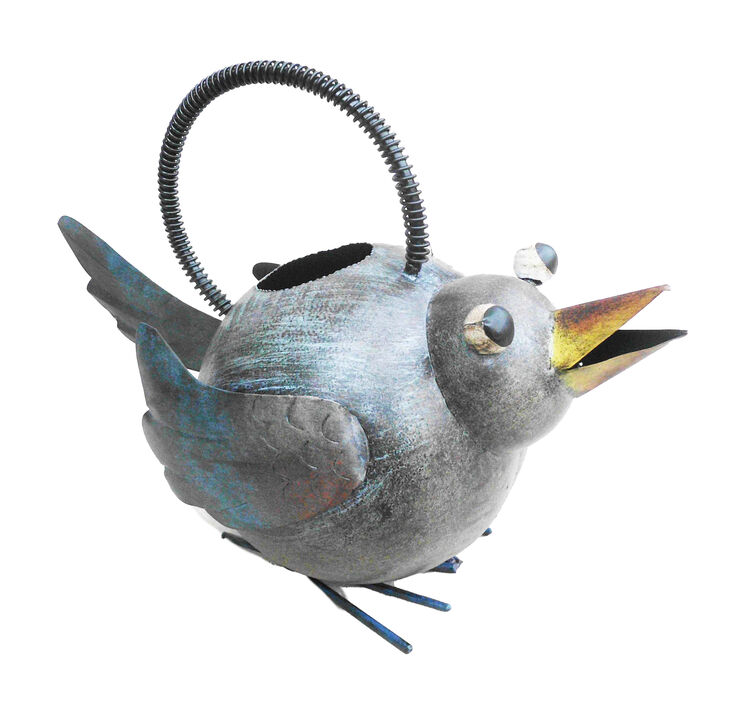 Iron Bird Watering Can