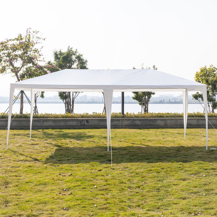 Plastic Sprayed Iron Pipe Outdoor Tent for Events, Parties, and Gatherings