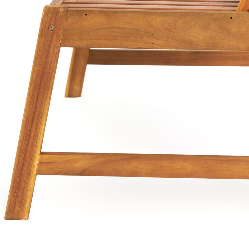 Outdoor Patio Bench Durable Seating with Adjustable Backrest for Garden & Backyard Relaxation