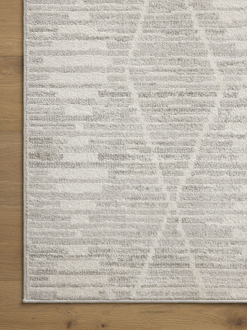 Kamala KAM02 Ivory/Silver 7'10" x 10' Rug