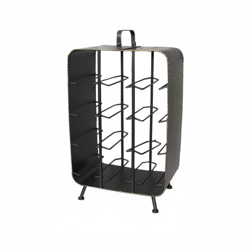 Metal wine rack
