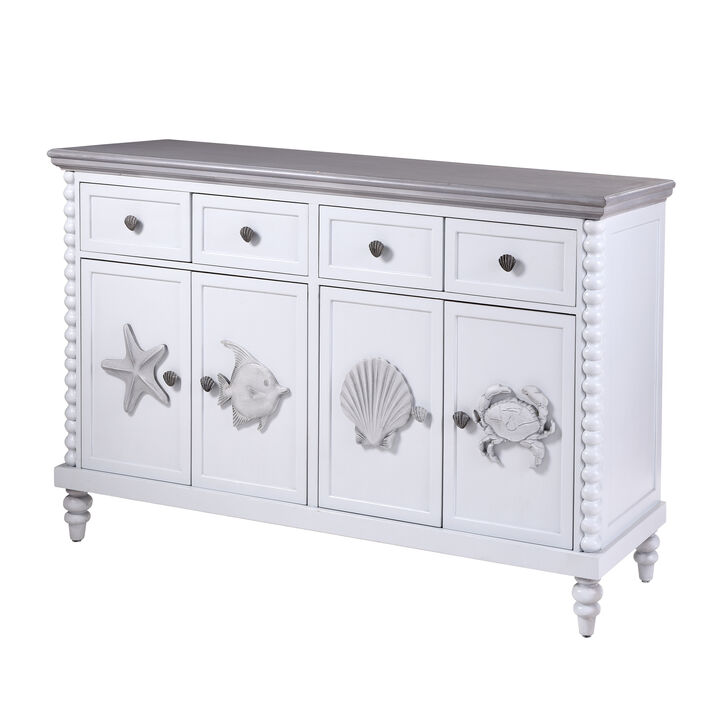 Montauk Blue Cabinet