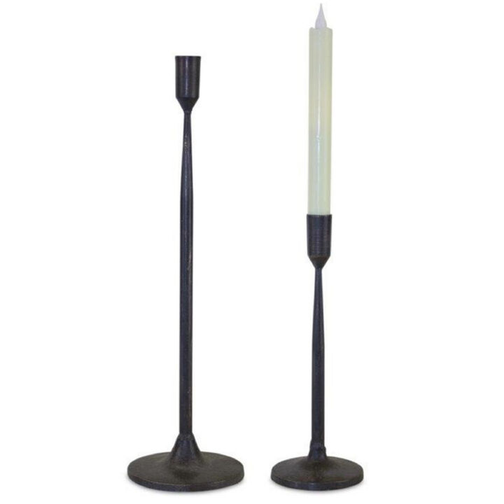 Elegant Set of 2 Candle Holders for Home and Table Décor