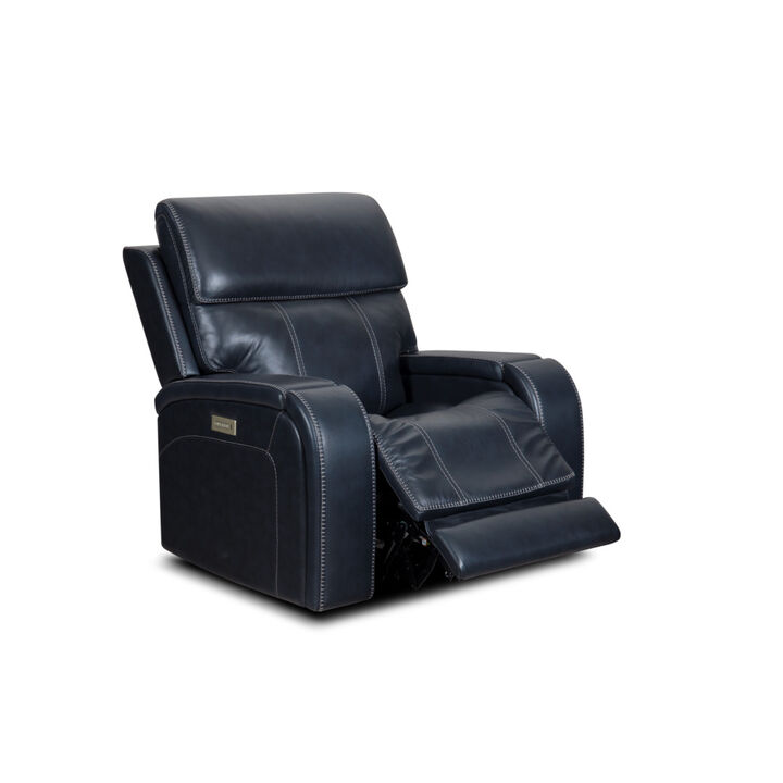 Barcalounger 9PHL-1188 Glenwood Power Recliner (Lay Flat), Ocean