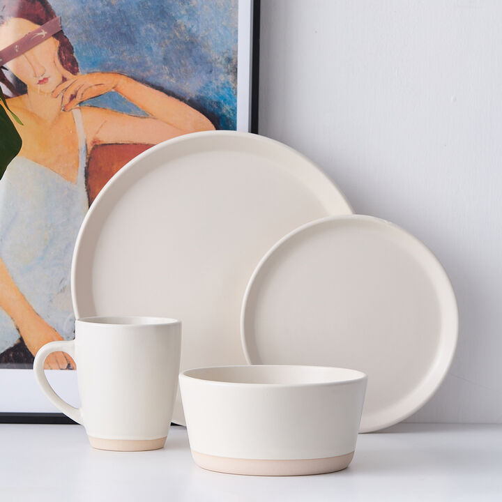 Stone Lain Jules Stoneware 16 Piece Dinnerware Set