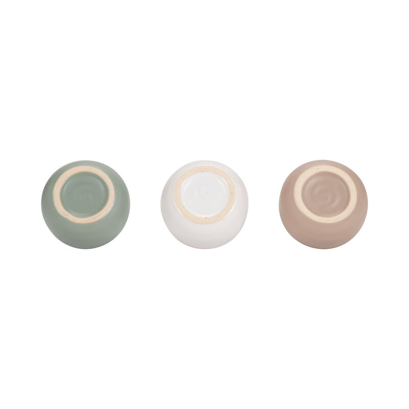 Ceramic Bud Vases Set of 3