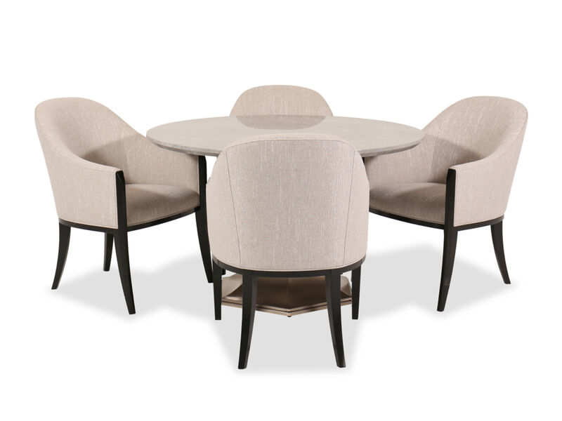 Top Brass Round Dining Table